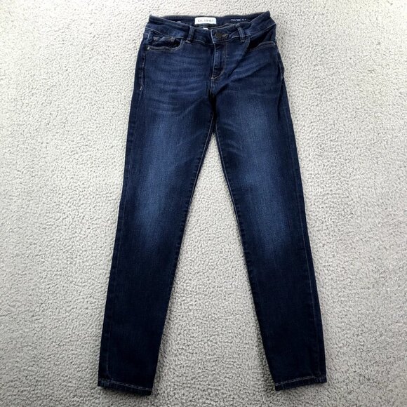 DL1961 Women's Size 26 Margaux Instasculpt Stretch Denim Ankle Skinny Jeans - Picture 2 of 16
